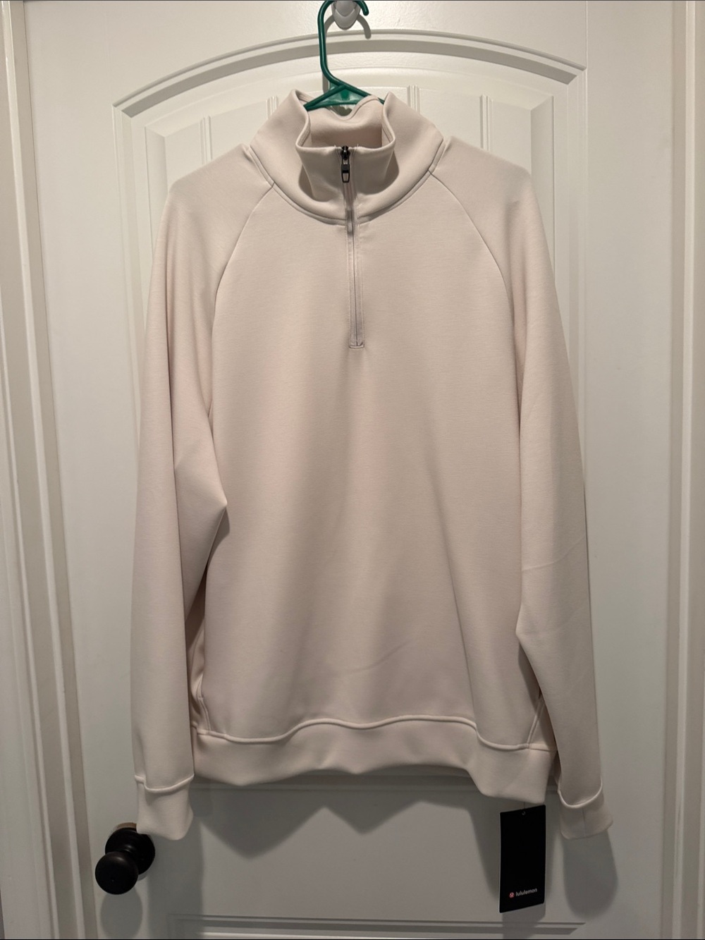 lululemon athletica Men's Half-Zip Pullover - Cream